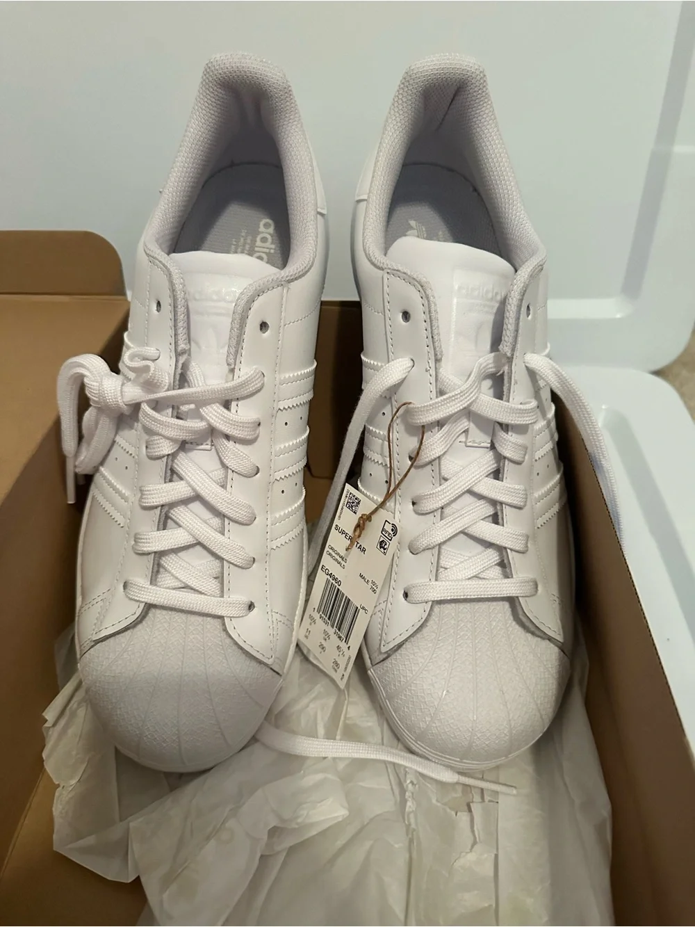 Adidas Men’s Superstar Shoes Size 11
